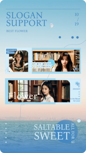 海外社媒海報圖